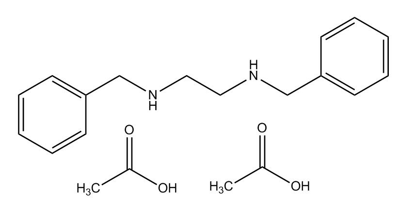 N,N'-Dibenzyl ethylenediamine diacetate