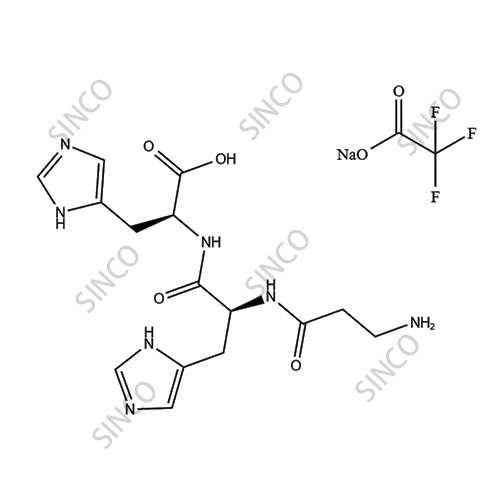 β-Alanyl-L-histidyl-L-histidine Sodium trifluoroacetate