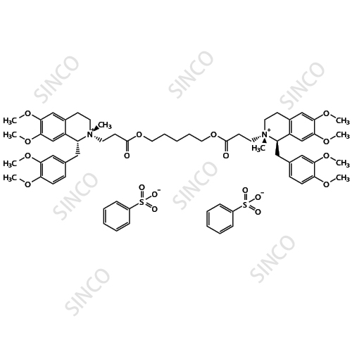 (R-cis, R-trans)-Atracurium Besylate（Cisatracurium Besylate EP Impurity H）
