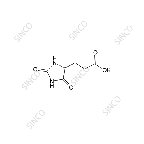 racemic-Carglumic Acid Impurity A (3-(2,5-Dioxoimidazolidin-4-yl)propanoic Acid)
