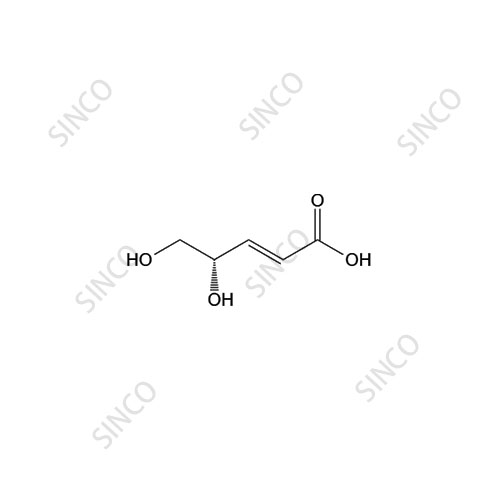 (S)-4,5-dihydroxy-(2E)-pentenoic acid