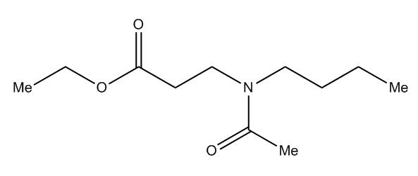 Ethyl 3-(N-butylacetamido)propanoate