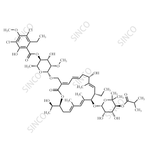 Mono-Methylated Fidaxomicin