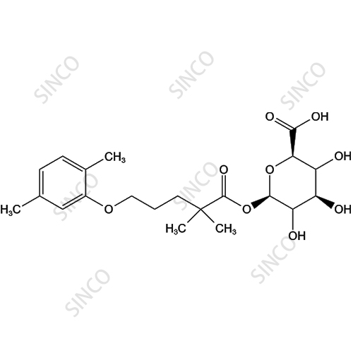Gemfibrozil Acyl-beta-D-Glucuronide