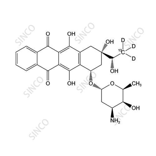 Idarubicinol-13C, d3