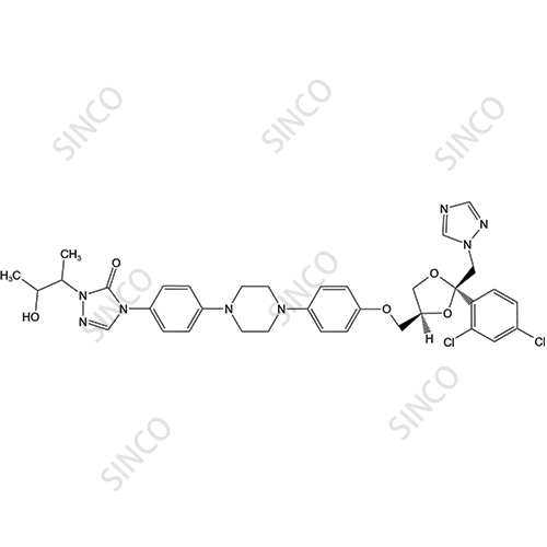 Hydroxy Itraconazole (Mixture of Diastereomers)