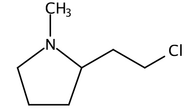 2-(2-chloroethyl)-1-methylpyrrolidine
