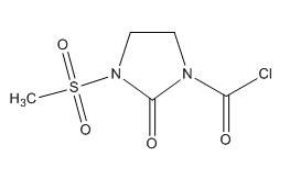 3-Methanesulfonyl-2-oxo-1-imidazolidinecarbonyl chloride
