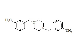 Meclizine Impurity 1 (1.4-Bis(3-Methylbenzyl)piperazine)