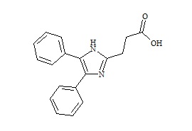Oxaprozin Impurity 1 (4,5-Diphenylimidazole-2-propionic acid)