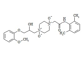 Ranolazine Bis (N-Oxide)