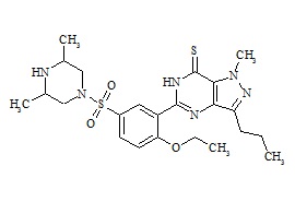 Thiodimethyl Sildenafil (Thioaildenafill, Sulfoaildenafil)