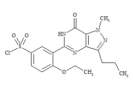 Sildenafil chlorosulfonyl