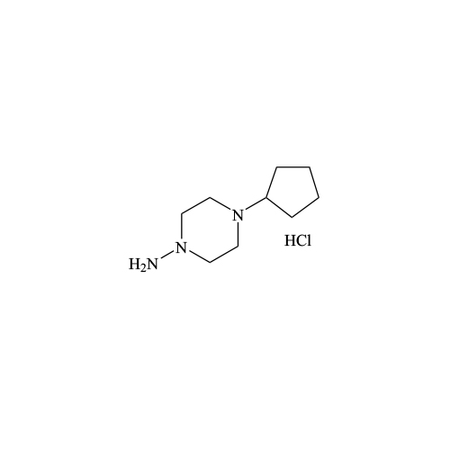 1-Amino-4-cyclopentylpiperazine HCl