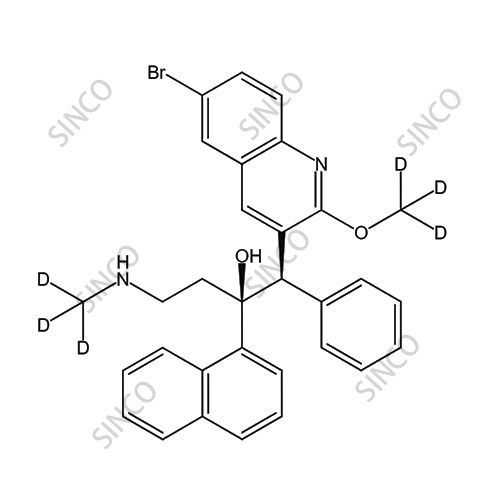 N-Desmethyl Bedaquiline-d6