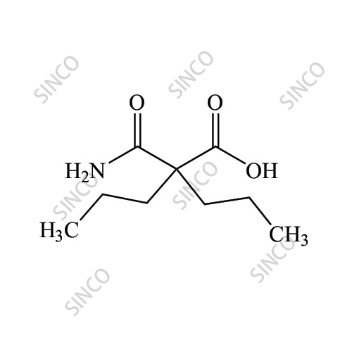 2-Carbamoyl-2-propylpentanoic acid