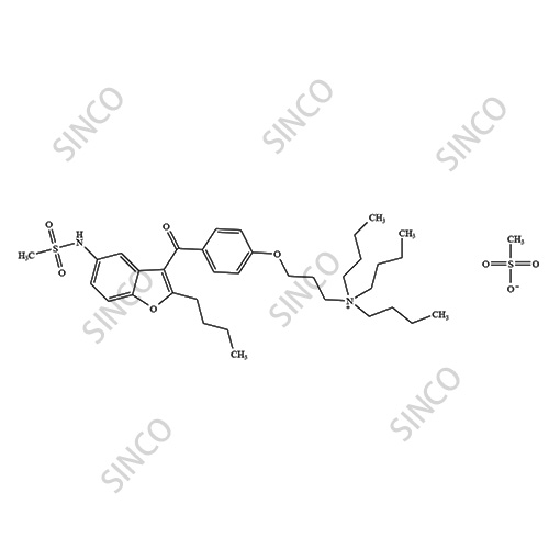 Dronedarone Impurity 19  Mesylate