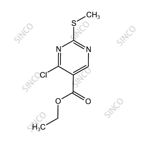 Ethyl 4-chloro-2-(methylthio)-5-pyrimidinecarboxylate