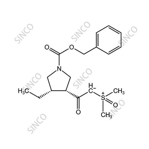 [2-[(3R,4S)-4-ethyl-1-[(phenylmethoxy)carbonyl]-3-pyrrolidinyl]-2-oxoethyl]dimethyl-Sulfoxonium inner salt