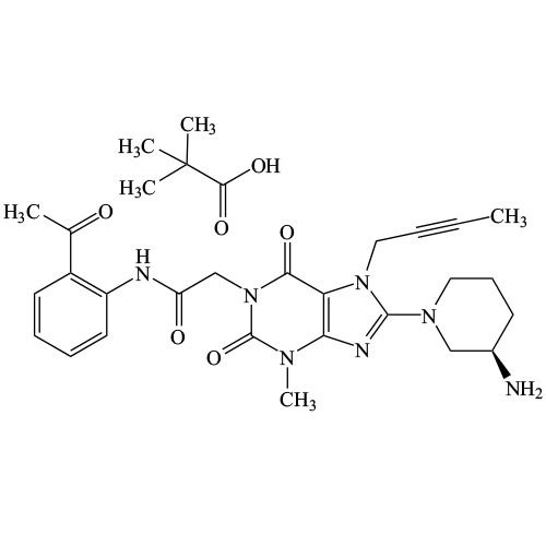 Linagliptin Impurity 7 Trifluoroacetic acid