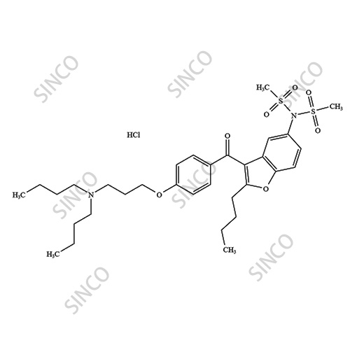 N-Mesyldronedarone HCl