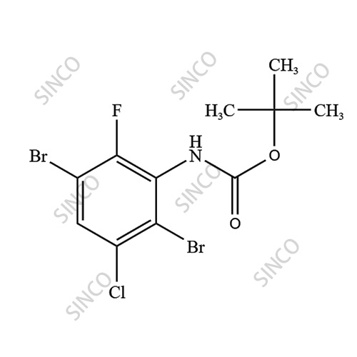 2-methylpropan-2-yl [(2,5-dibromo-3-chloro-6-fluorophenyl)amino]methanoate