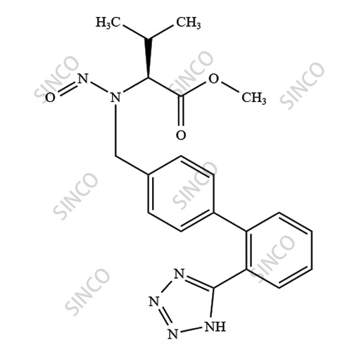 N-Nitroso  Valsartan Desvaleryl Methyl Ester