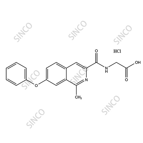 Roxadustat Impurity 22 HCl