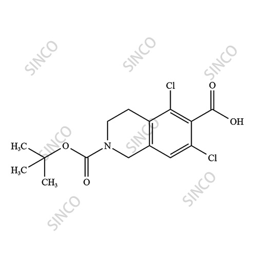 2-(tert-butoxycarbonyl)-5,7-dichloro-1,2,3,4-tetrahydroisoquinoline-6-carboxylic acid